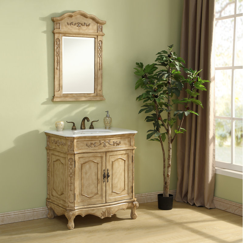 Etta Avenue™ Mieka 32'' Free Standing Single Bathroom Vanity with Top